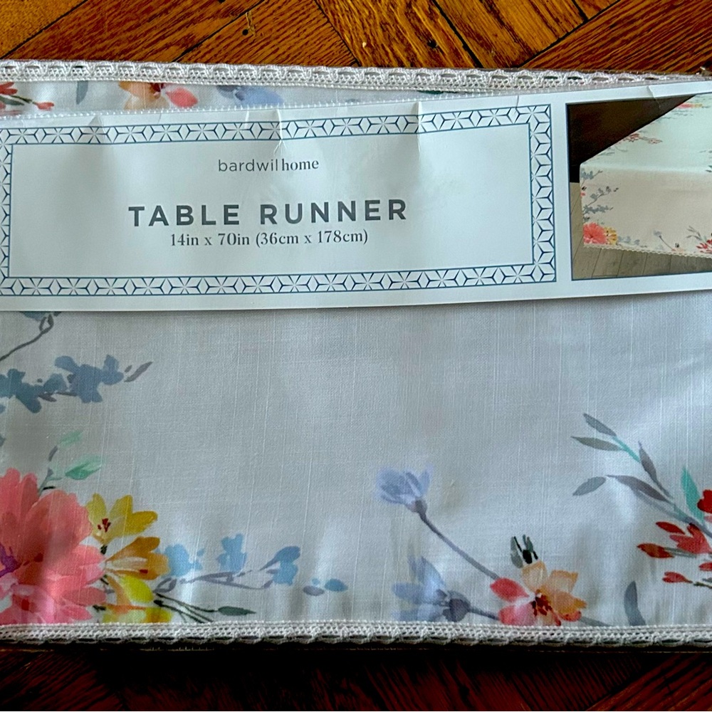 Floral Table Runner